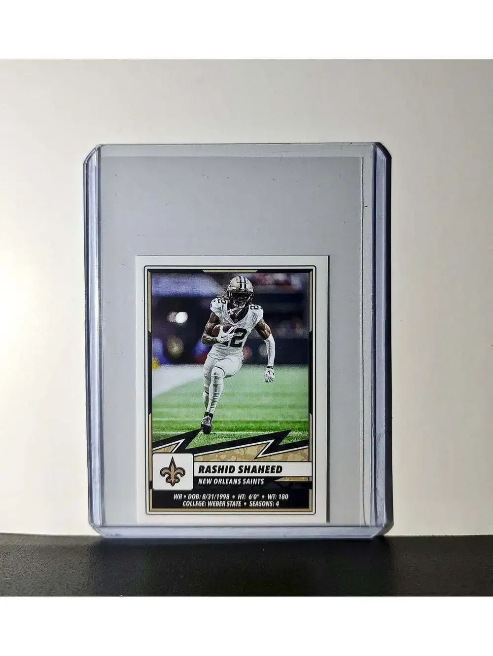 Rashid Shaheed 2025 Panini NFL #460 Sticker New Orleans Saints